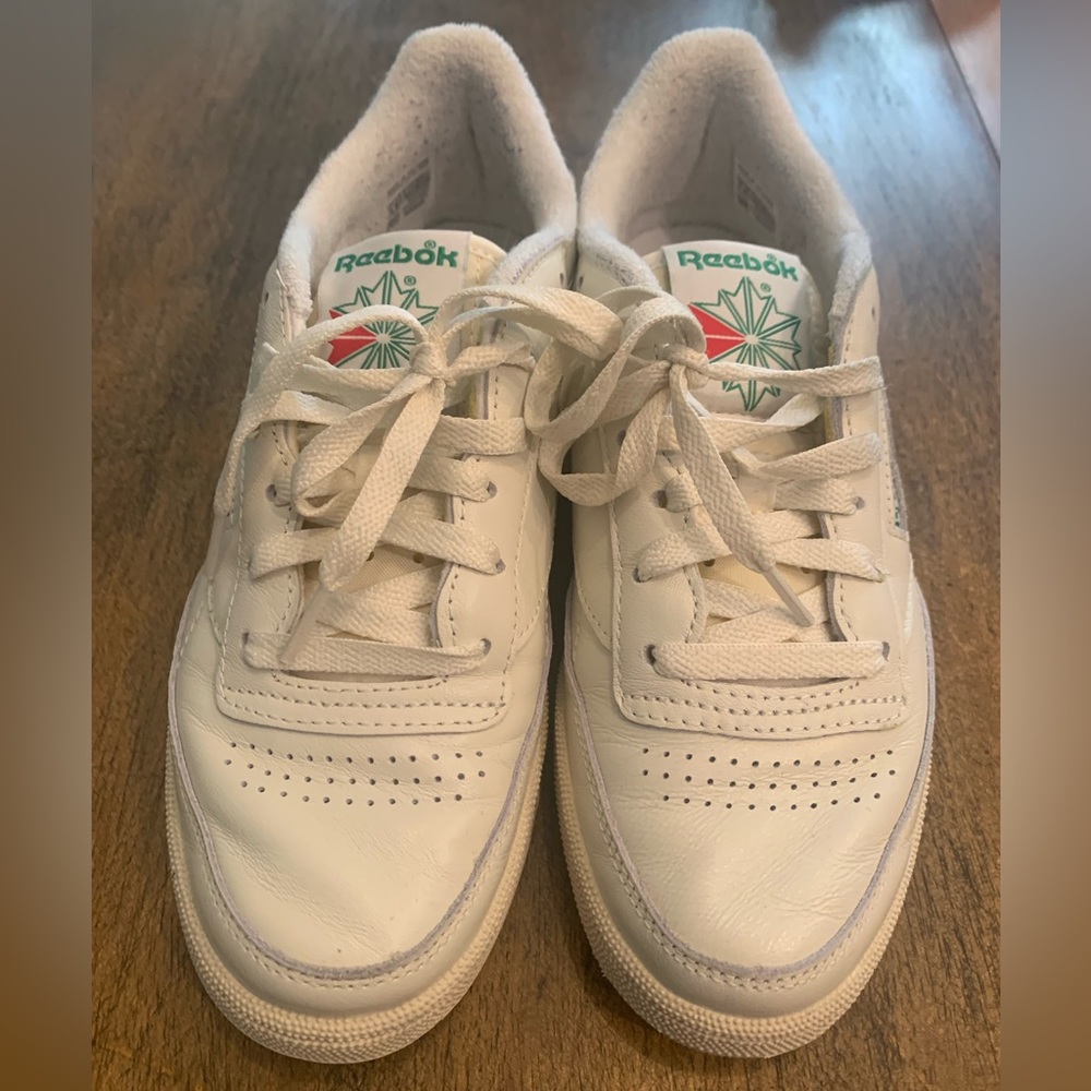 Reebok Club C Women’s White/Green Sneakers